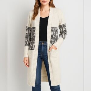 Joie Open Front Knit Cardigan Sweater